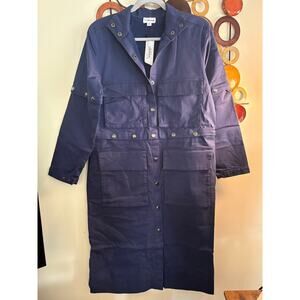 The Drop Convertible Coat/jacket navy x-size small (short or long)